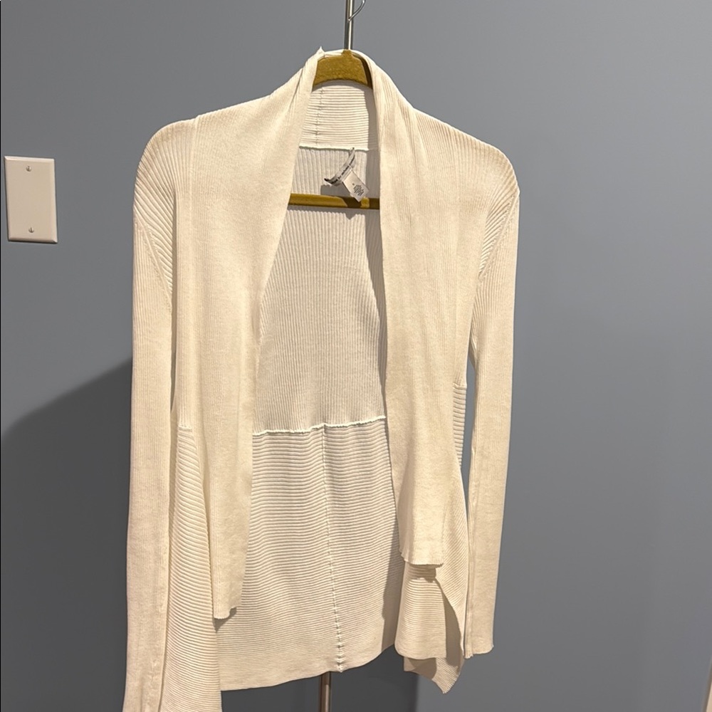 Autumn Cashmere Open-Front Sweater
